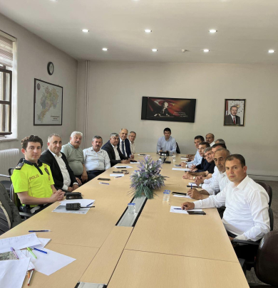 Güzergah Değişikliği Hakkında Görüşme Belediye Başkanlarımızla Gerçekleşti