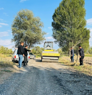 Kasaba Tarla Yolları Yenileniyor
